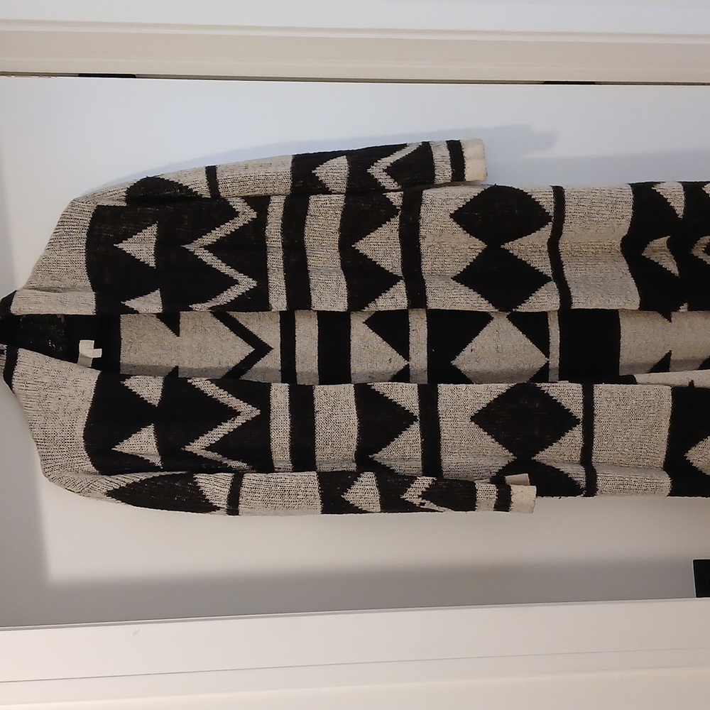 Wool Blend Sweater Duster